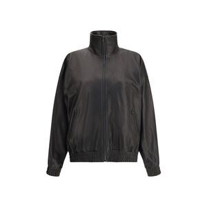 Acne Studios Women Leather Bomber Jacket